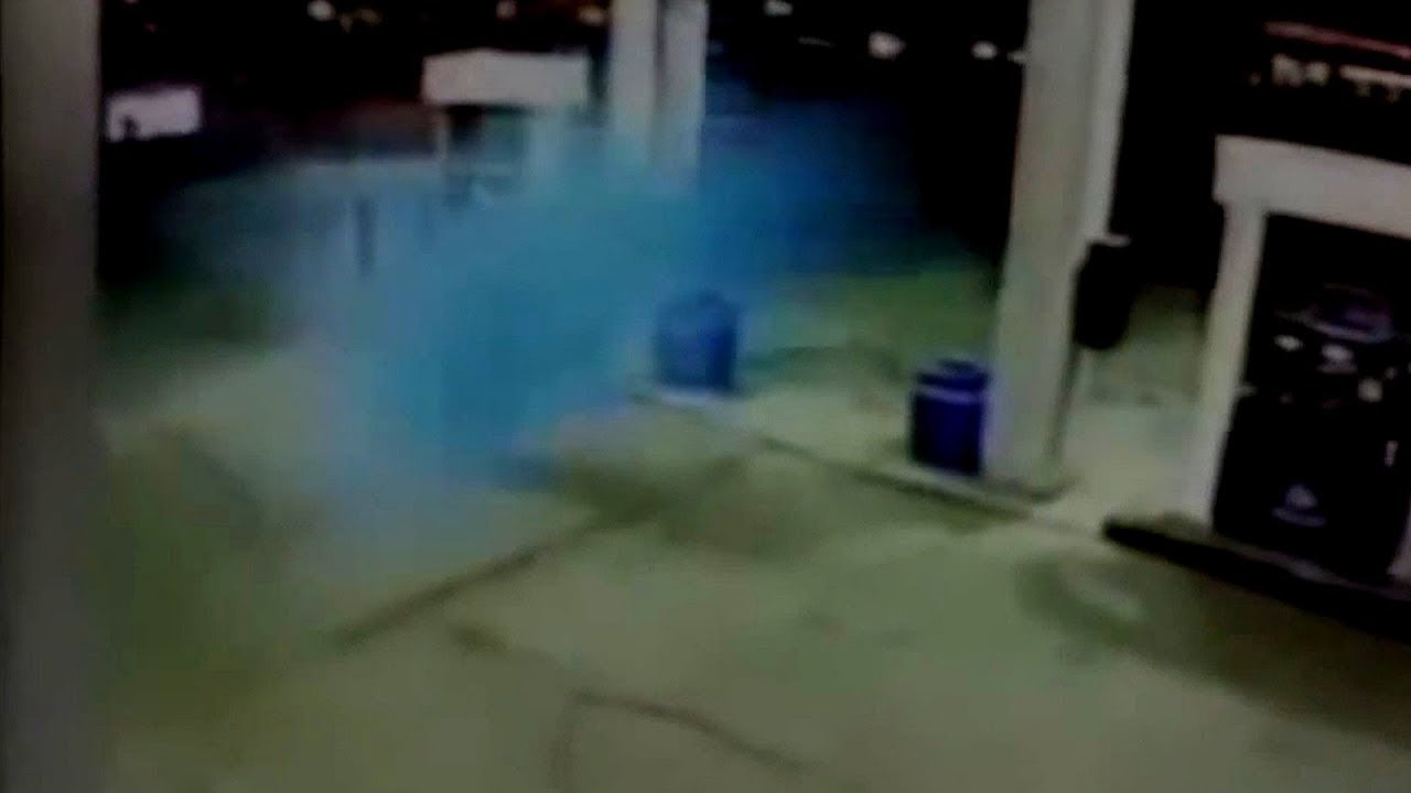 Blue Ghost Caught On Security Camera (Breakdown)